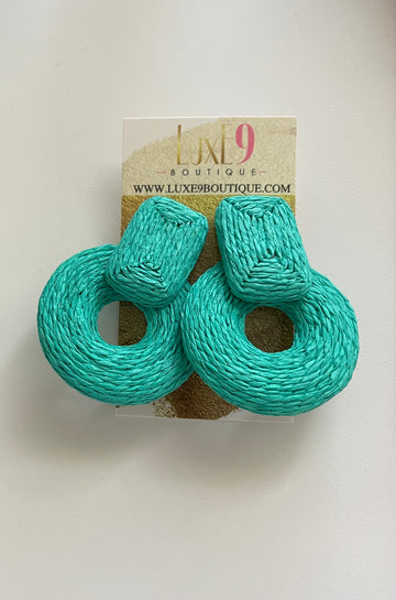 Erica’s EarRangz Door Knocker Jade Green
